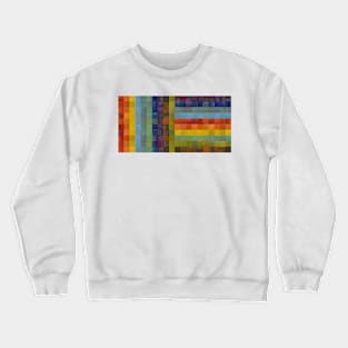 Collage Color Study Sketch Crewneck Sweatshirt